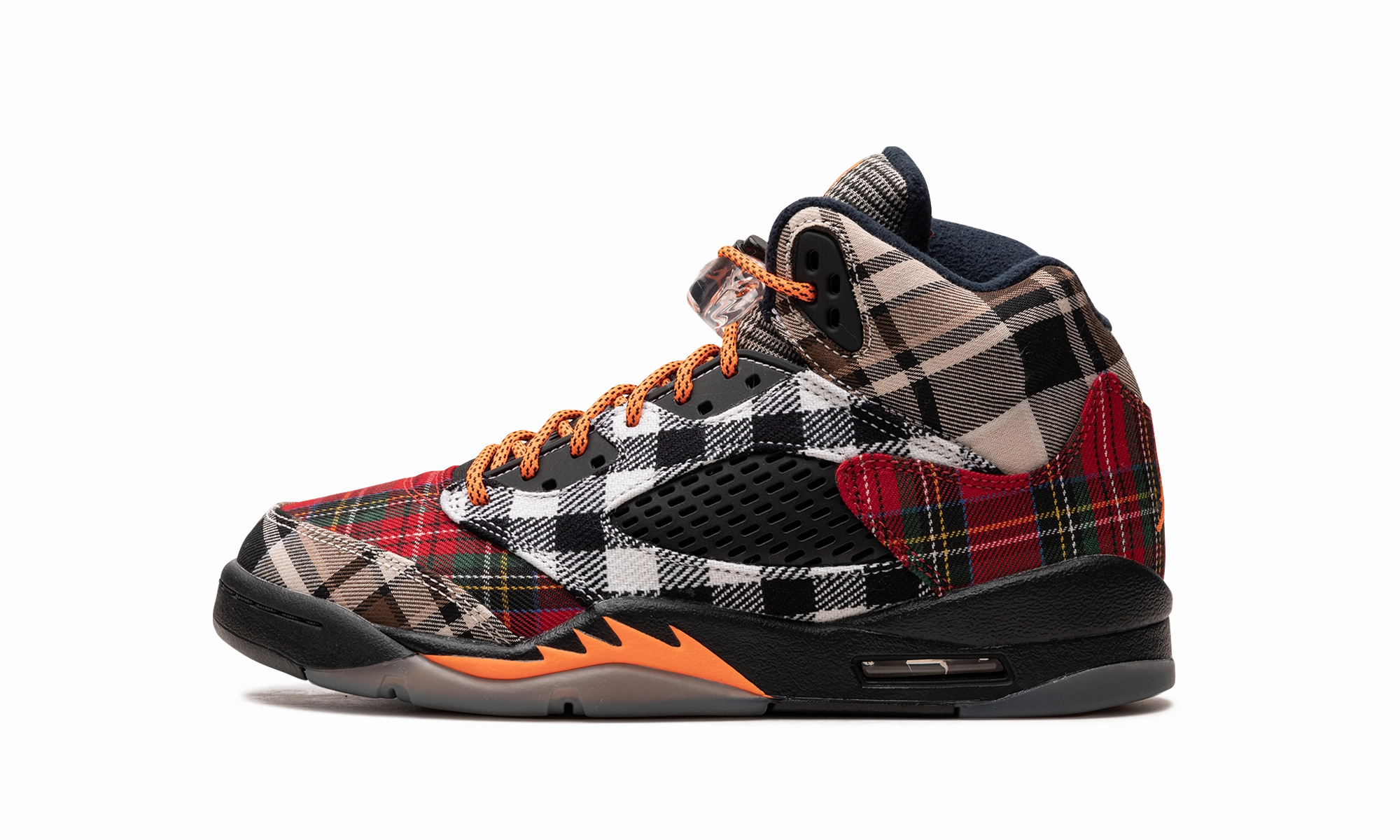 running - goal compact backpack Air Jordan 5 GS "Plaid"