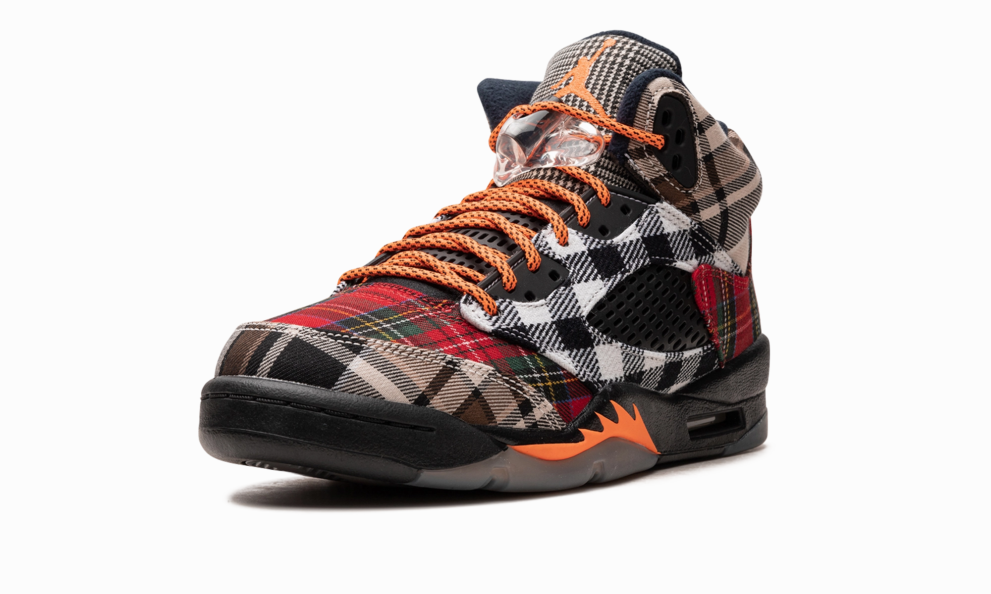 Air Jordan 5 GS "Plaid" unique - running