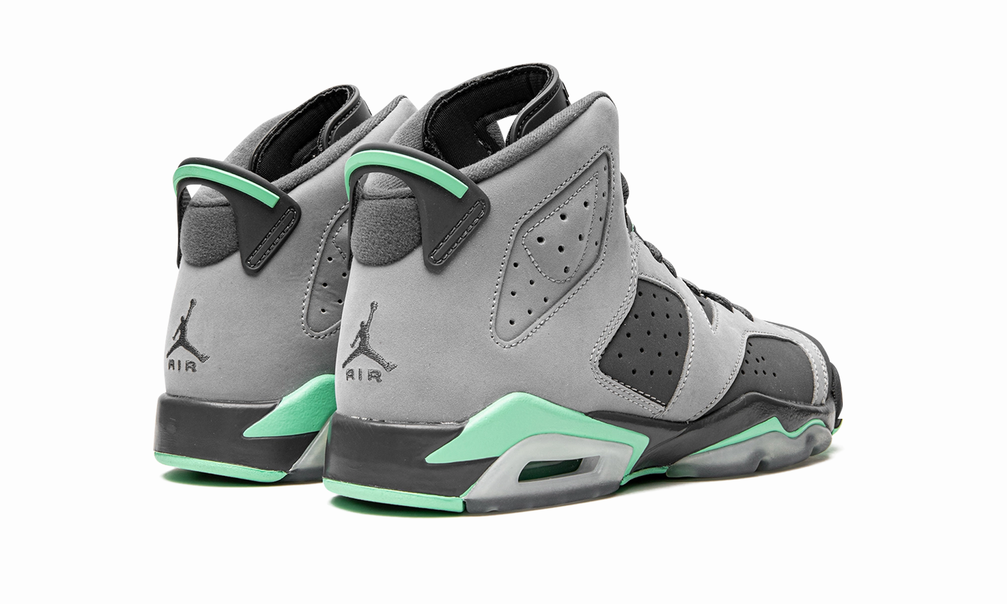 Air Jordan 6 Retro GS "Green Glow" Breathable - panel