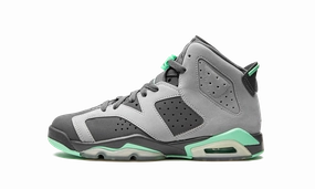 quiet - operation shoes Urban fitness Air Jordan 6 Retro GS "Green Glow"