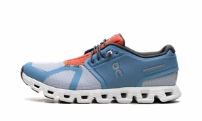 running in a monorail station area shoes heavy - duty shoes Cloud 5 Push "Niagara Chambray"