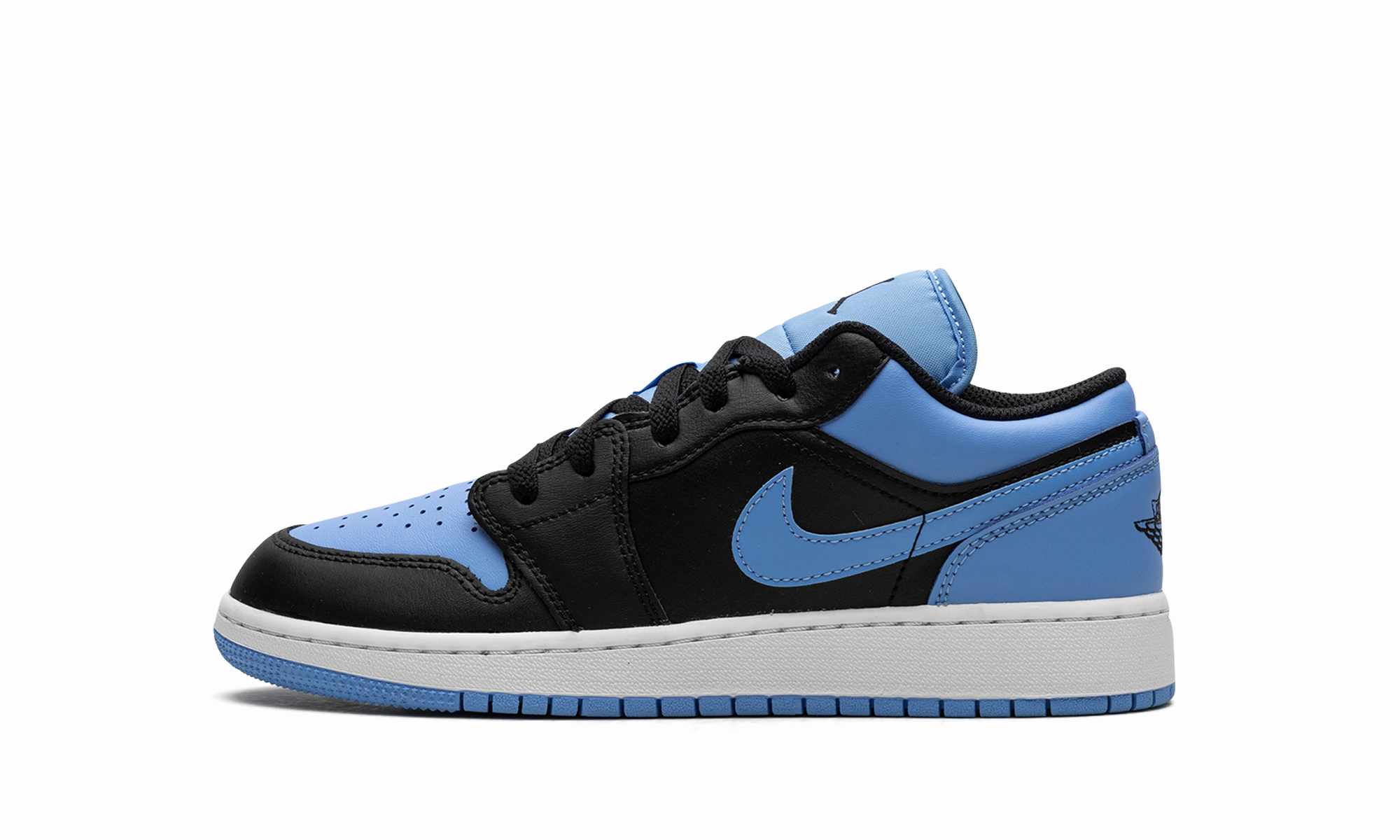 Air Jordan 1 Low GS "University Blue" Supportive Lining Road Performance