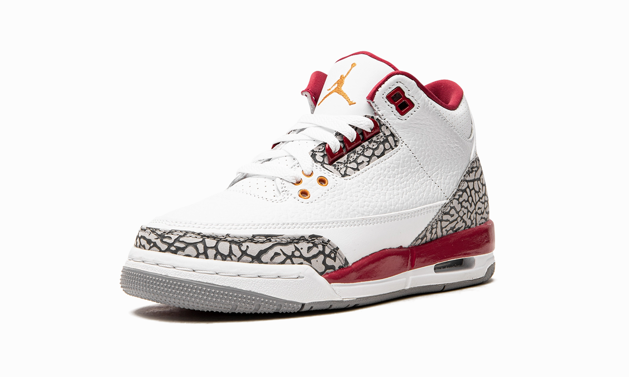 Air Jordan 3 GS "Cardinal" Casual Favorite Style Neutral