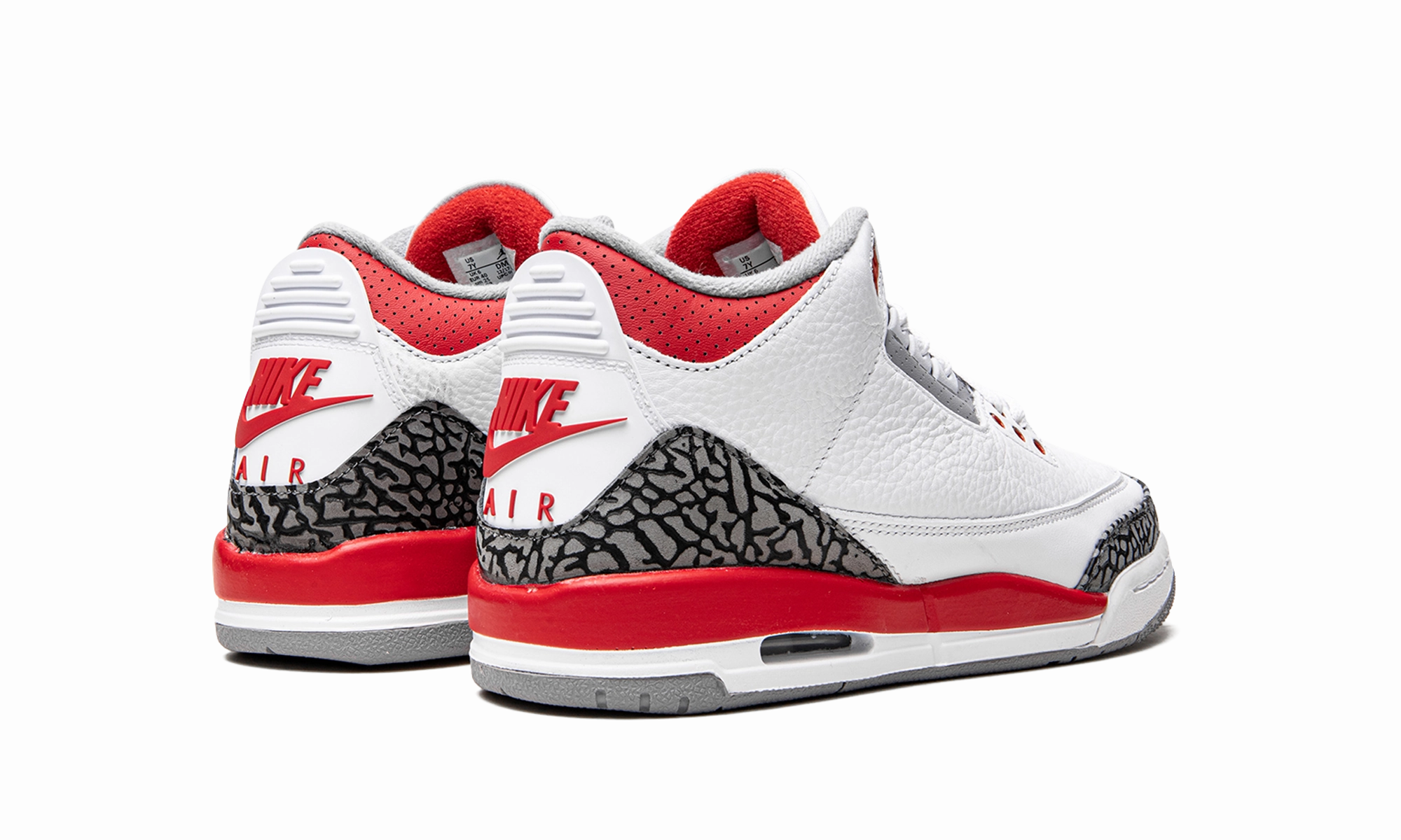 Quick Adjustment Air Jordan 3 Retro GS "Fire Red 2022"