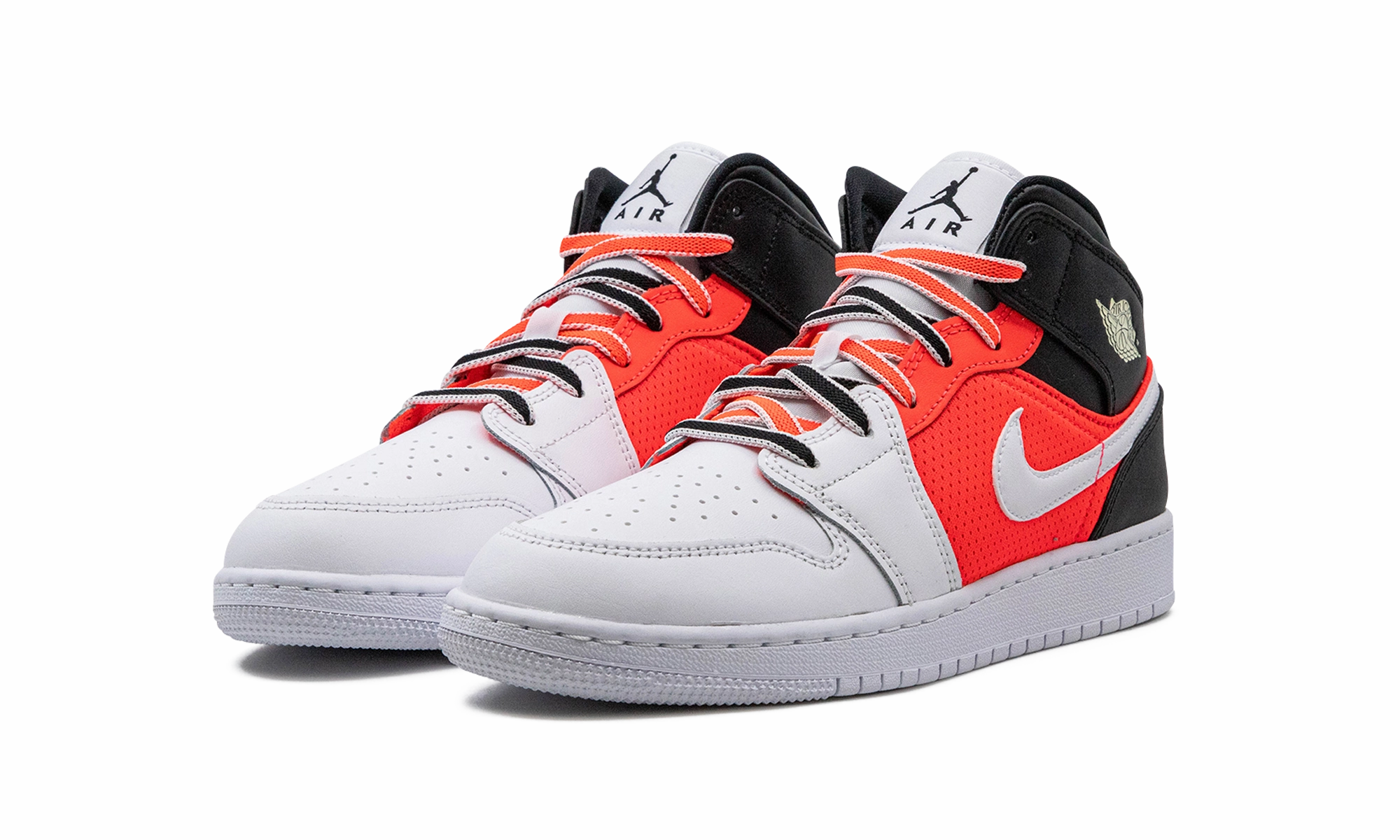 Training Ease Air Jordan 1 Mid SE GS "White Infrared"