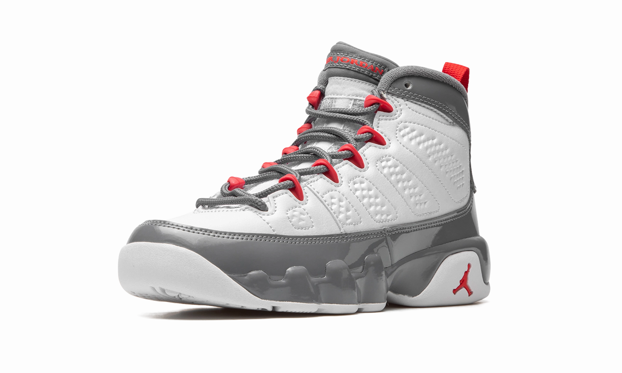 Air Jordan 9 GS "Fire Red" Comfort - optimized comedy - themed running shoes