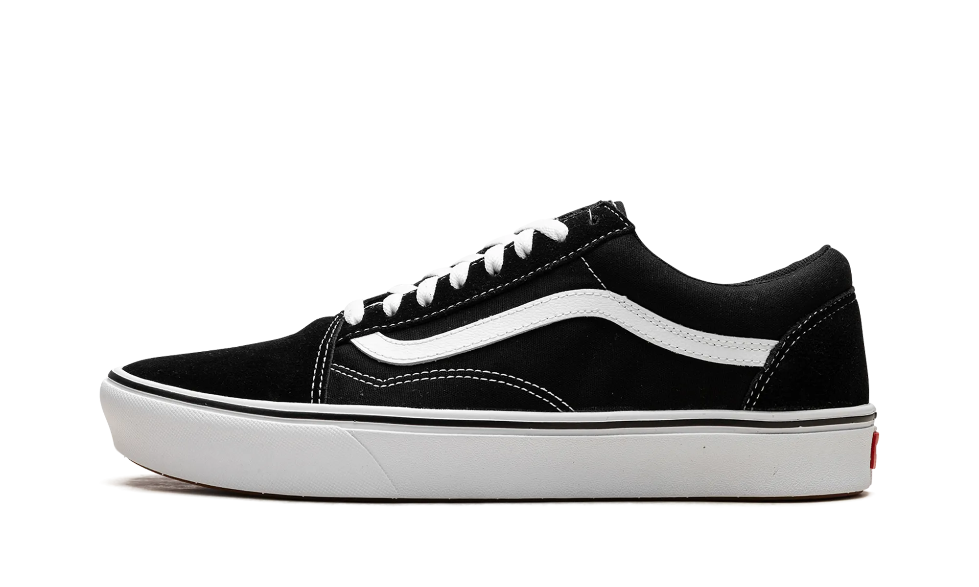 Old Skool Comfy Cush "Black White" Soft Stride