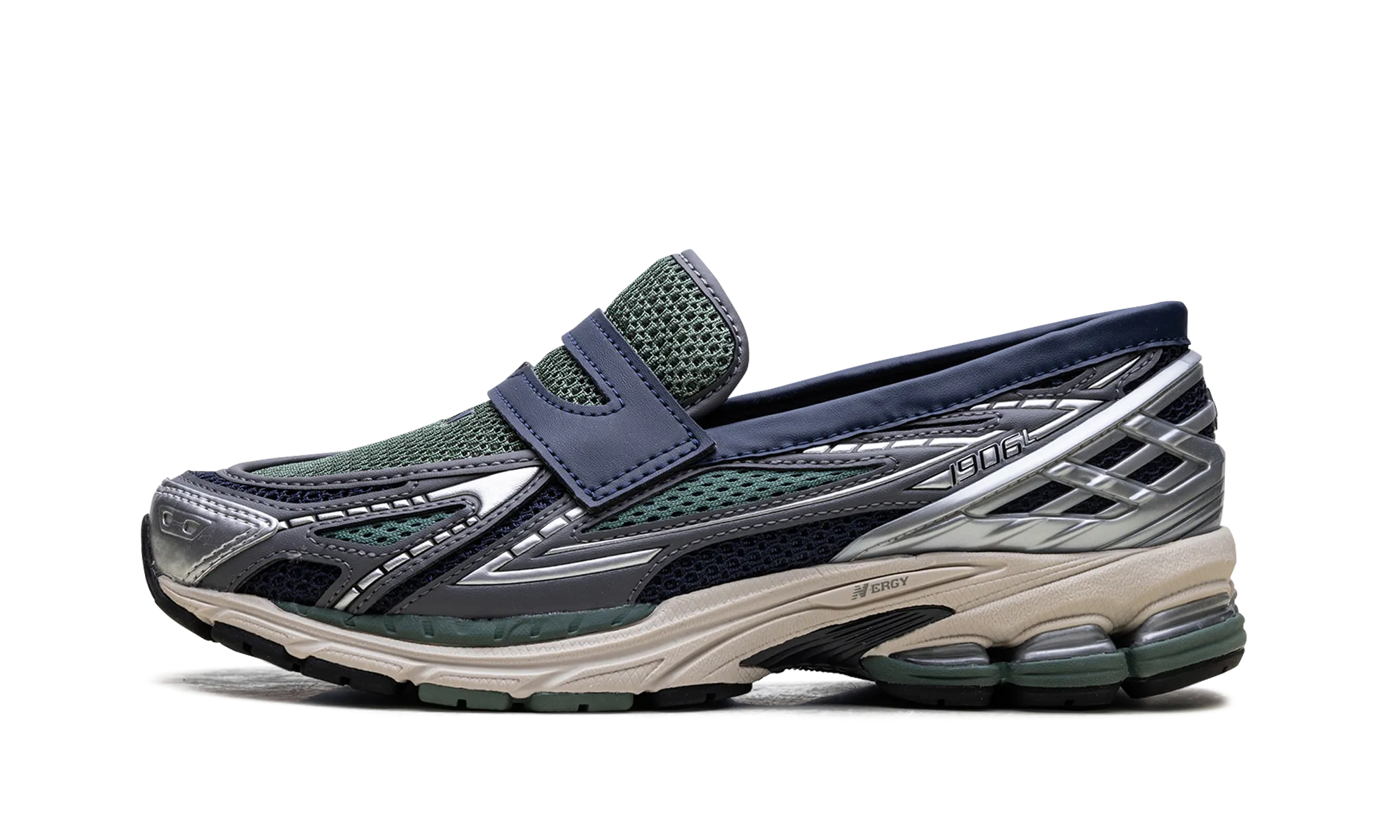 Non-Slip Grip 1906L "Silver Metallic Dark Juniper"