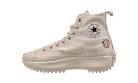Run Star Hike Platform Hi Embroidered Fruits & Florals "Beige" Unisex style