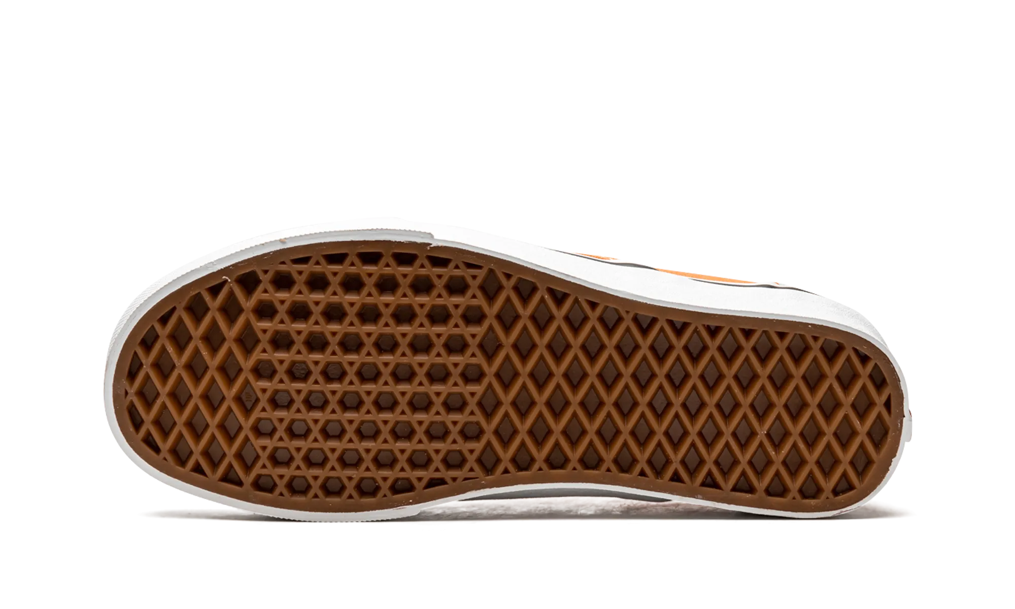 Classic Slip-On Checkerboard "Cadmium Orange" Rainy Day All Season