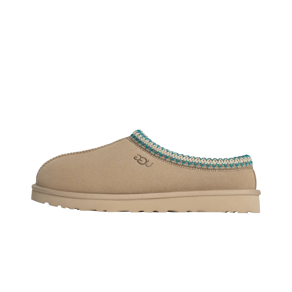UGG Tasman Slipper Driftwood White Pepper Cold Guard Model Sole