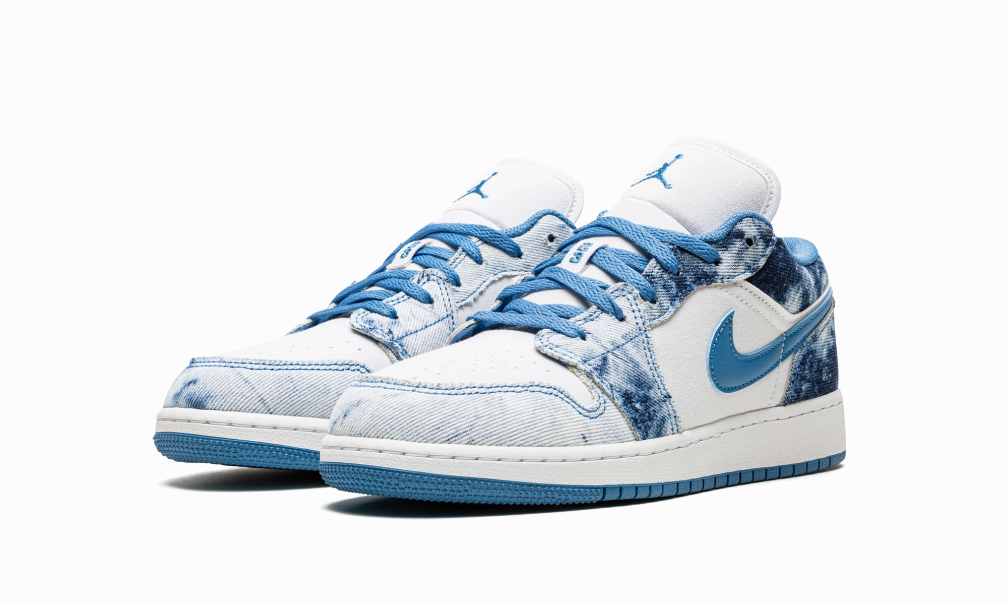 Low Cut AIR JORDAN 1 LOW GS "Acid Wash Denim"