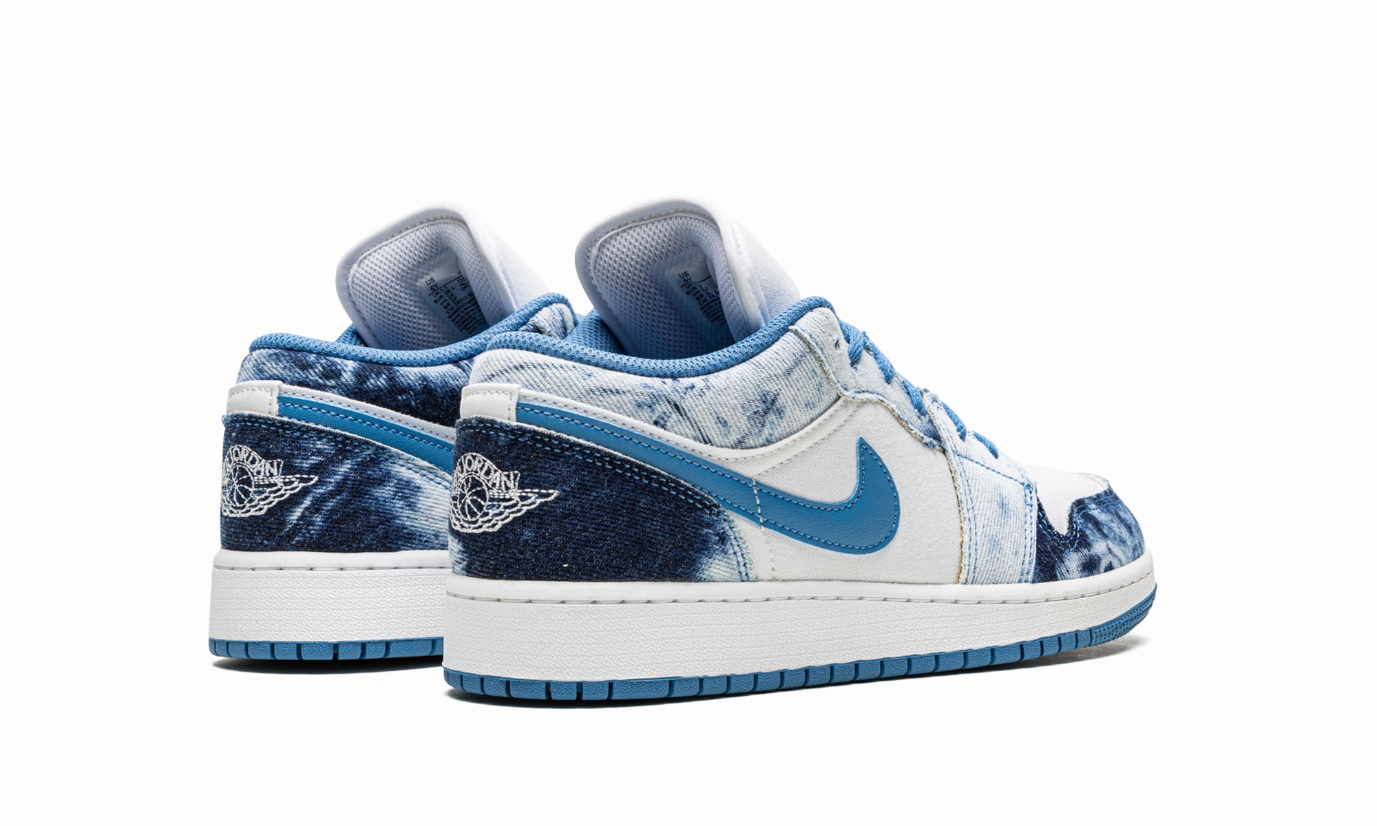 Go Active AIR JORDAN 1 LOW GS "Acid Wash Denim"