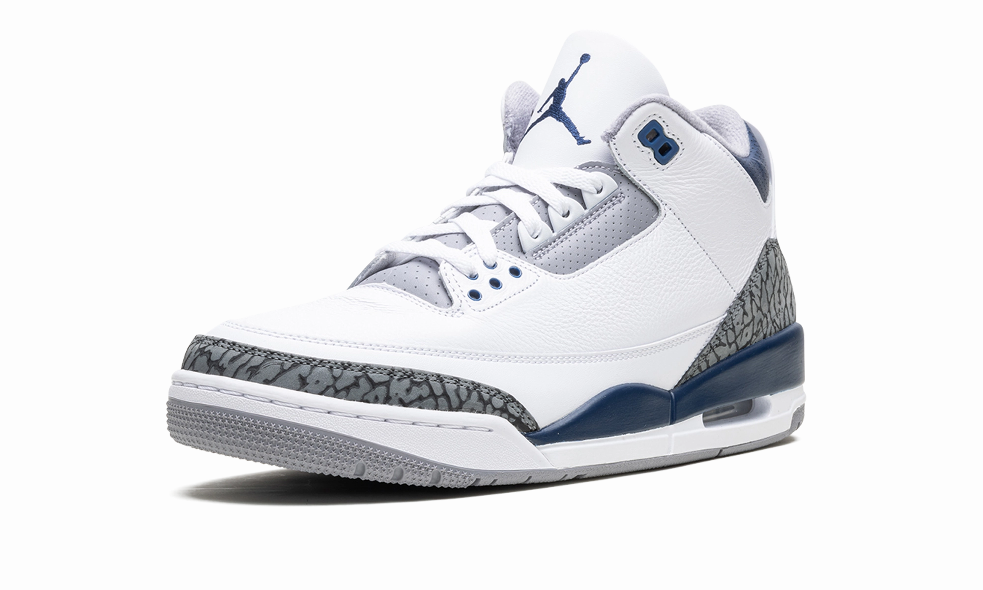 Arch support All-Day Wear Air Jordan 3 "Midnight Navy"