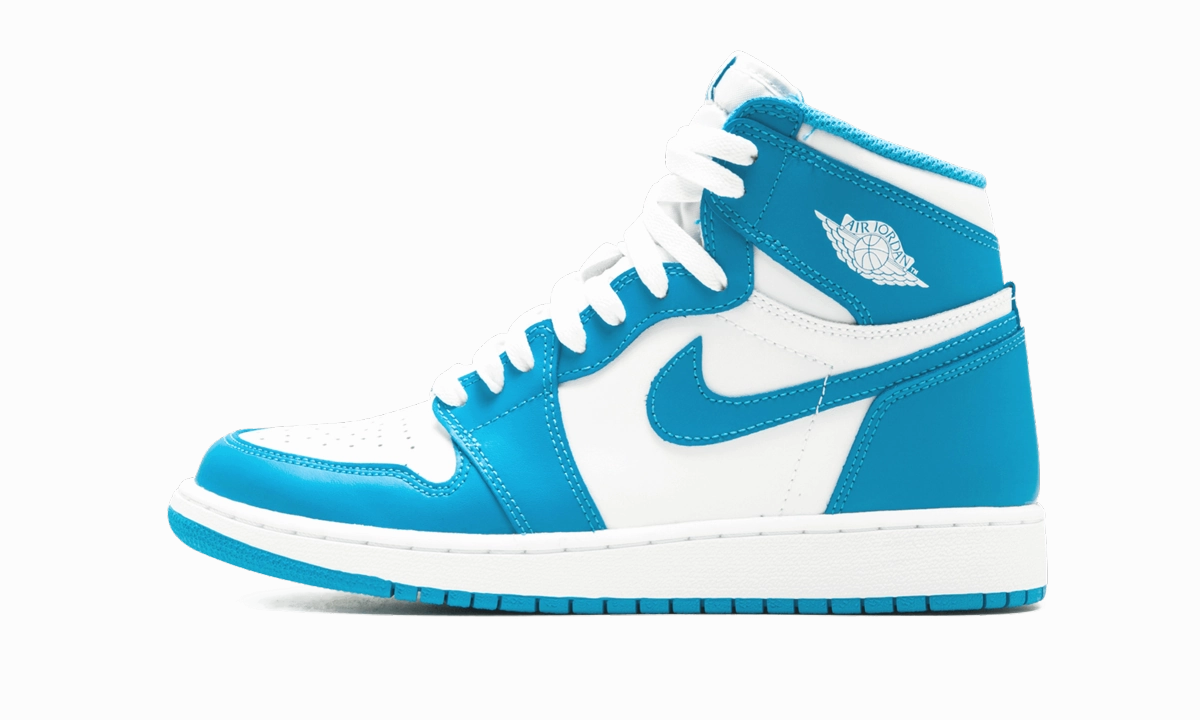 Air Jordan 1 Retro High OG GS "UNC" Comfortable Lace All-around ease