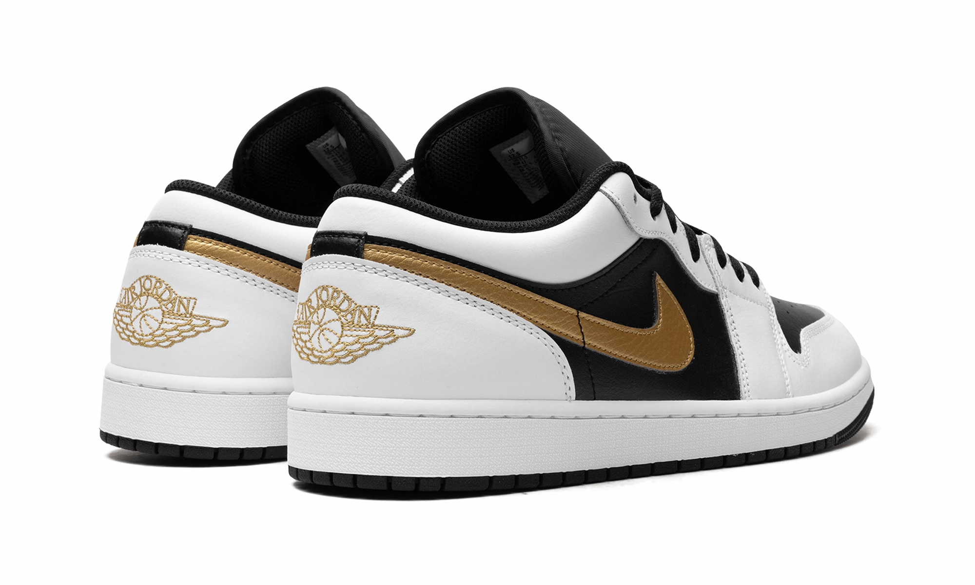 Street Flex Air Jordan 1 Low "Gold Swoosh"