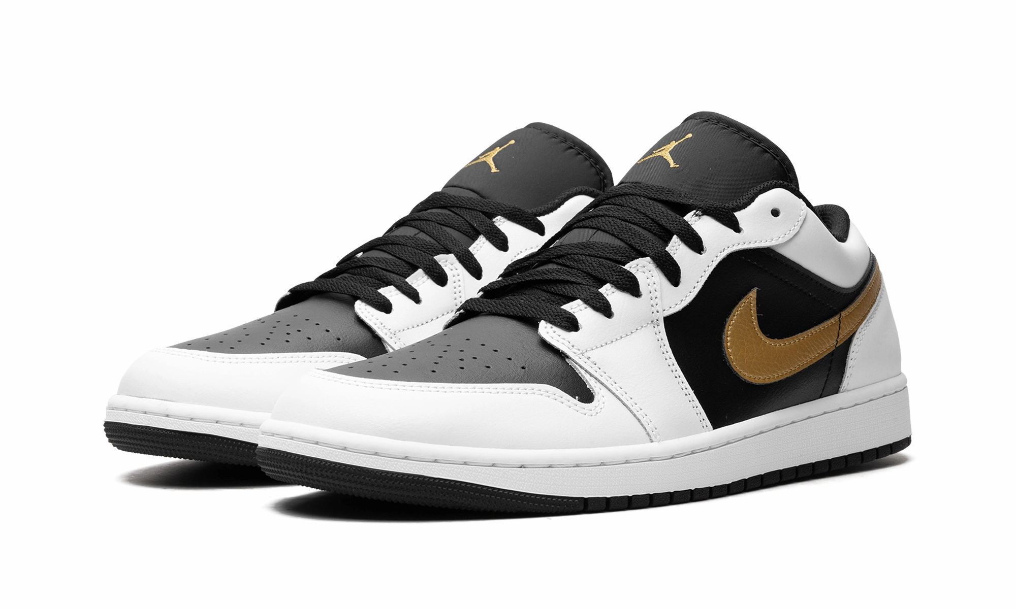 Easy Fit Air Jordan 1 Low "Gold Swoosh"