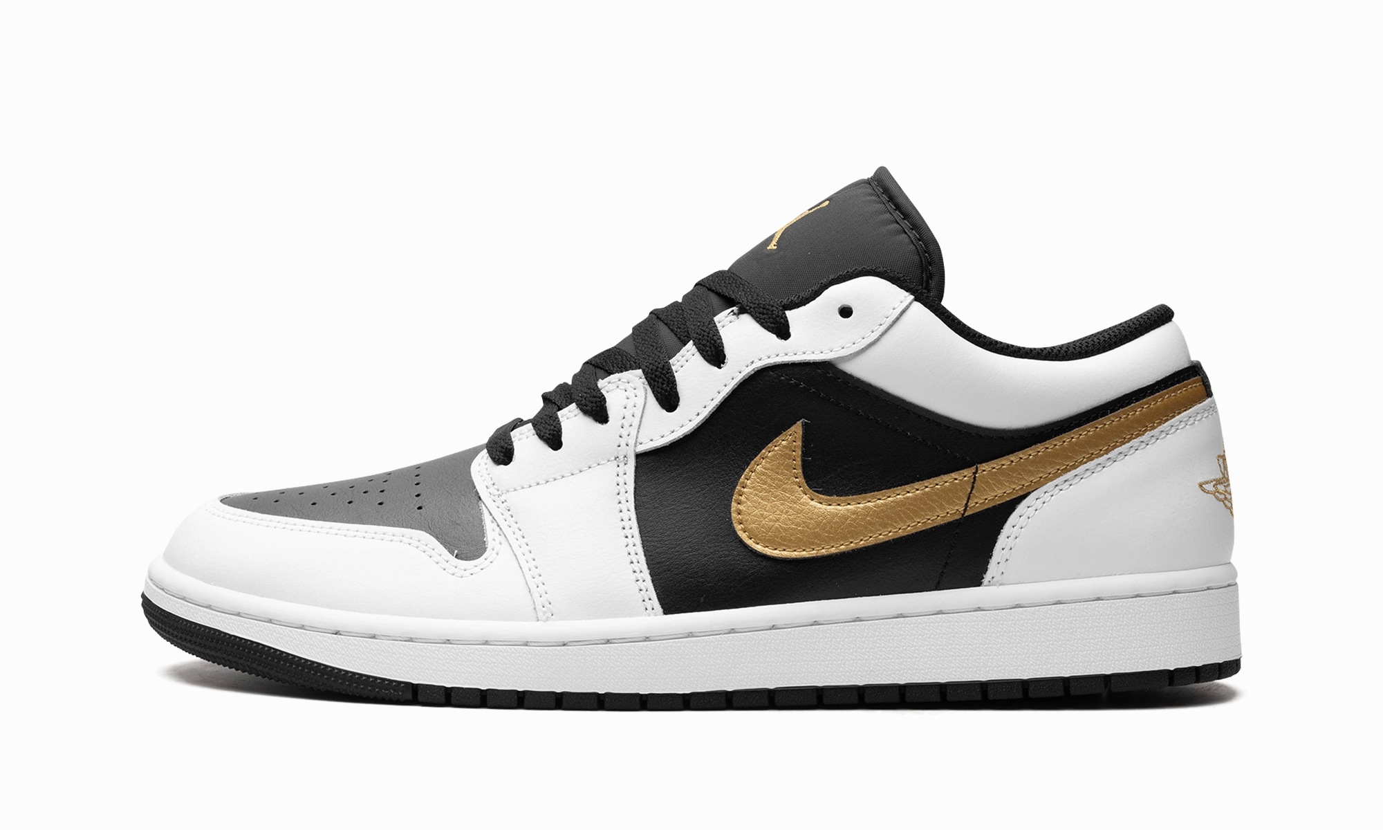 Air Jordan 1 Low "Gold Swoosh" Sculpted materials