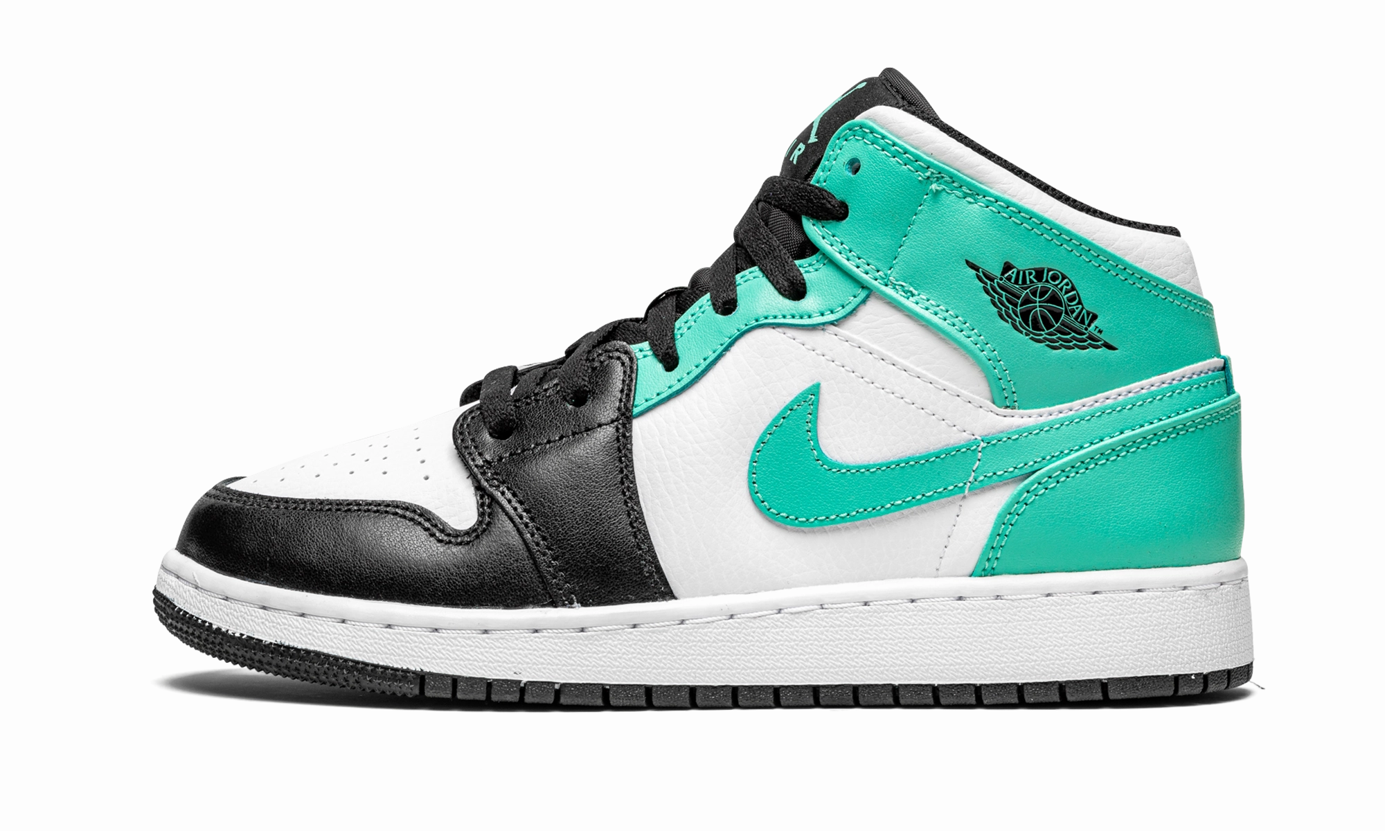 Air Jordan 1 Mid GS "Igloo - Tropical Twist" Soft Design Soft Interior