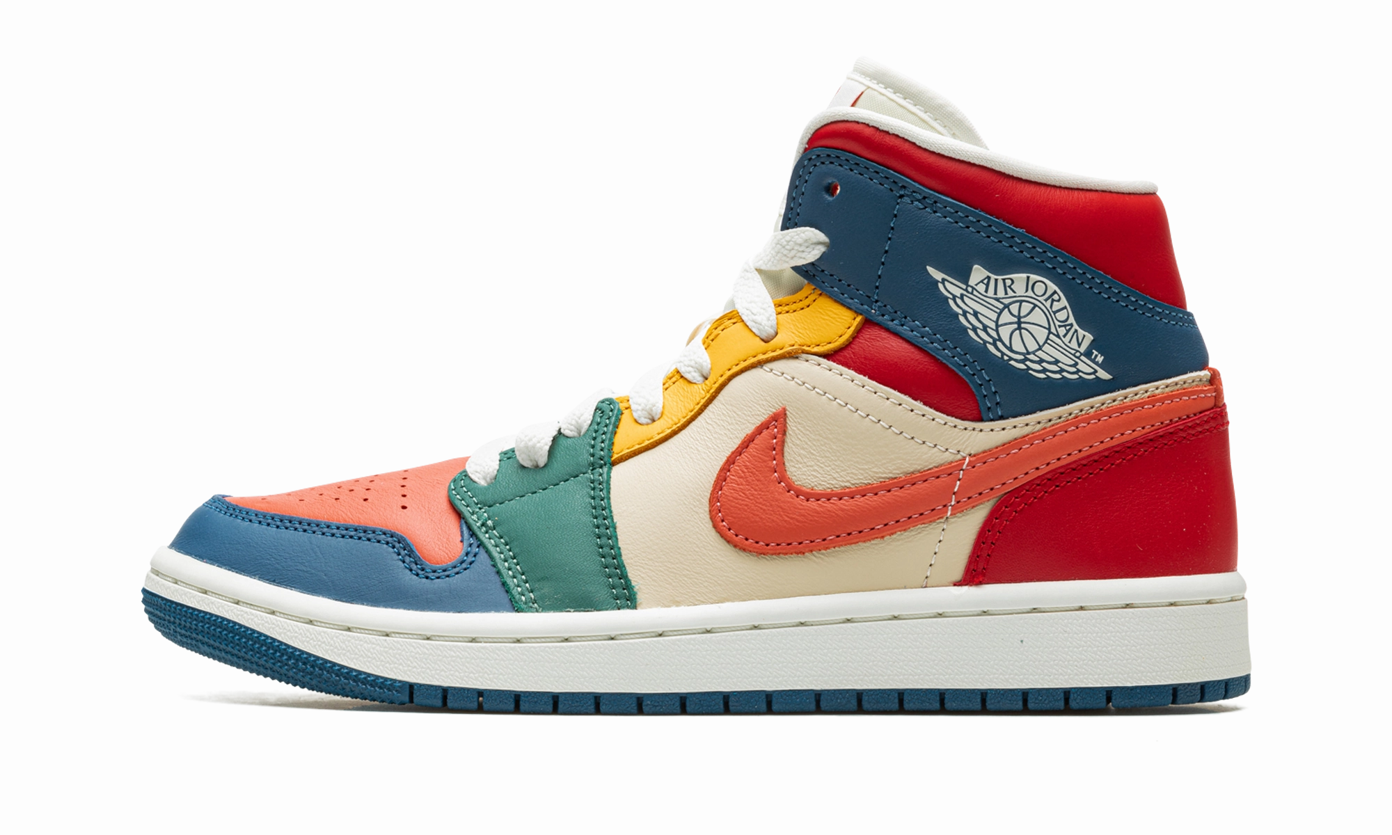 Air Circulation AIR JORDAN 1 MID SE WMNS "Multi-Color"
