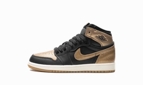 Run Trail Padded look Air Jordan 1 PS "Black Metallic Gold"