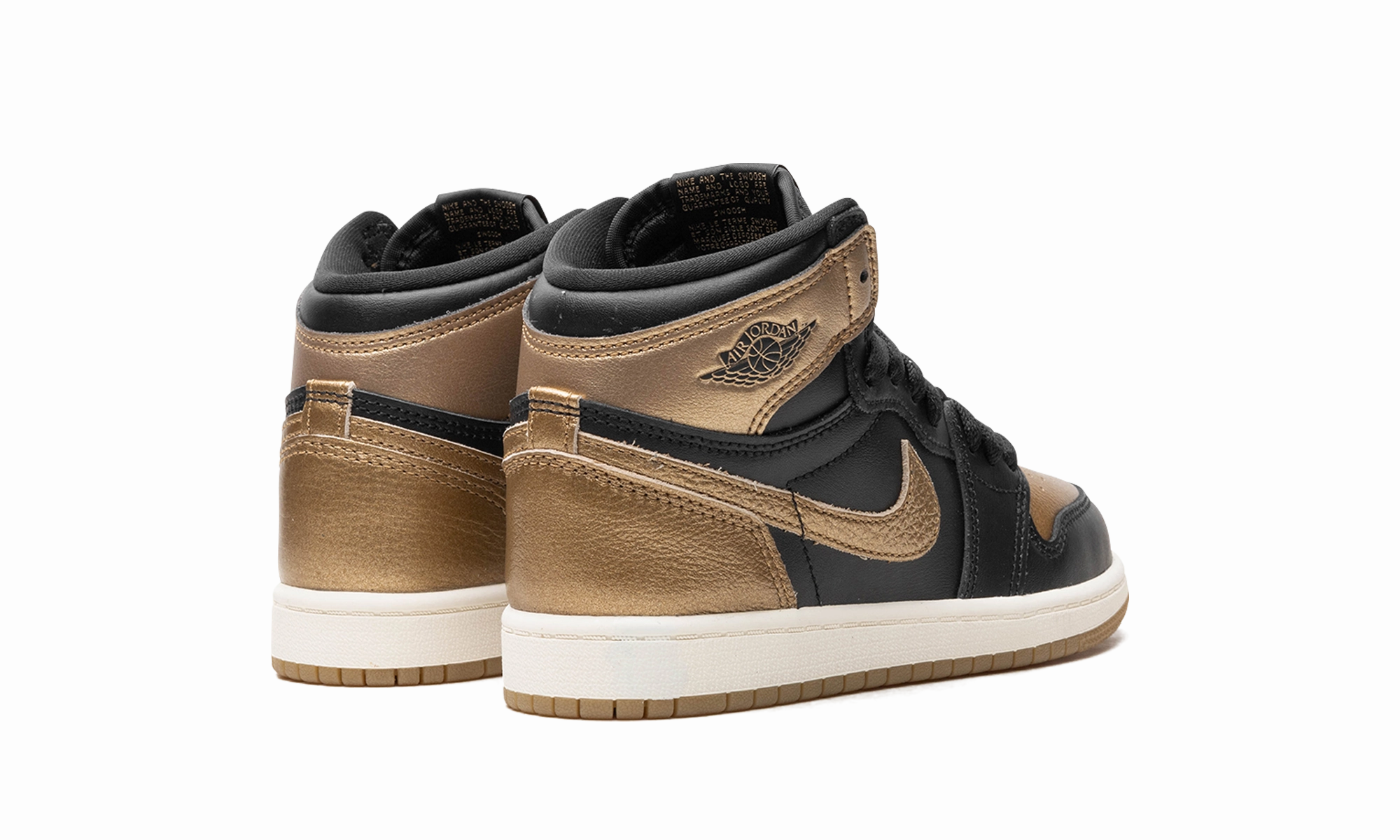 Air Jordan 1 PS "Black Metallic Gold" Style Upgrade