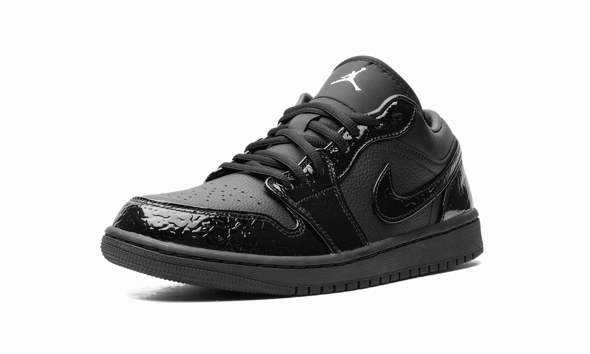 Air Jordan 1 WMNS "Black Croc" Casual Moves Quick Footwear