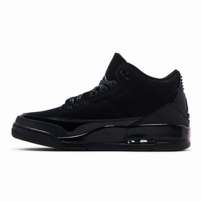 Air Jordan 3 Retro Black Cat (2025) Athletic Aesthetic Jumping Support
