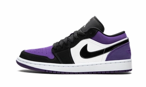 Air Jordan 1 Low "Court Purple" All-purpose stability