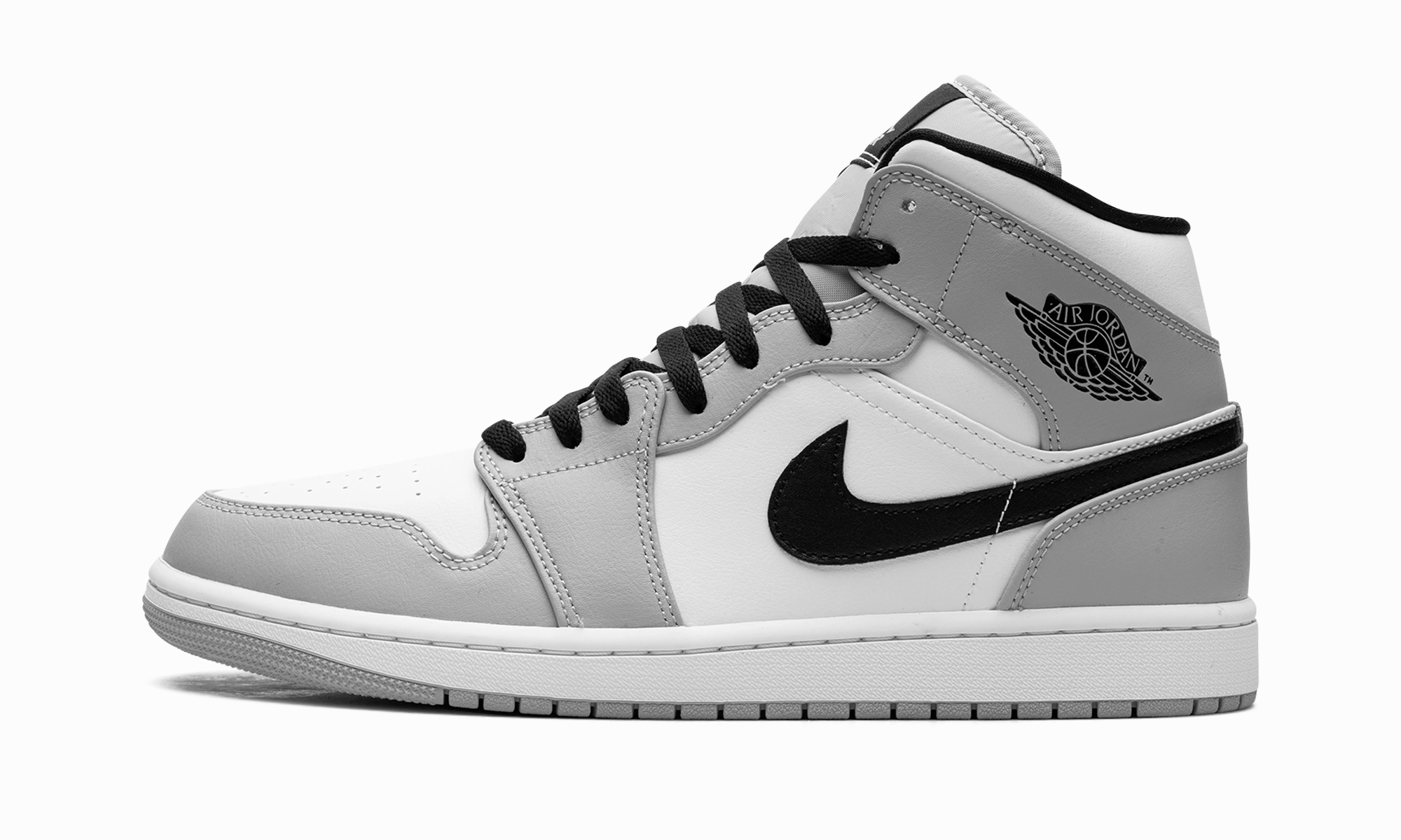 All-day Performance Eco Build Air Jordan 1 Mid "Light Smoke Grey"