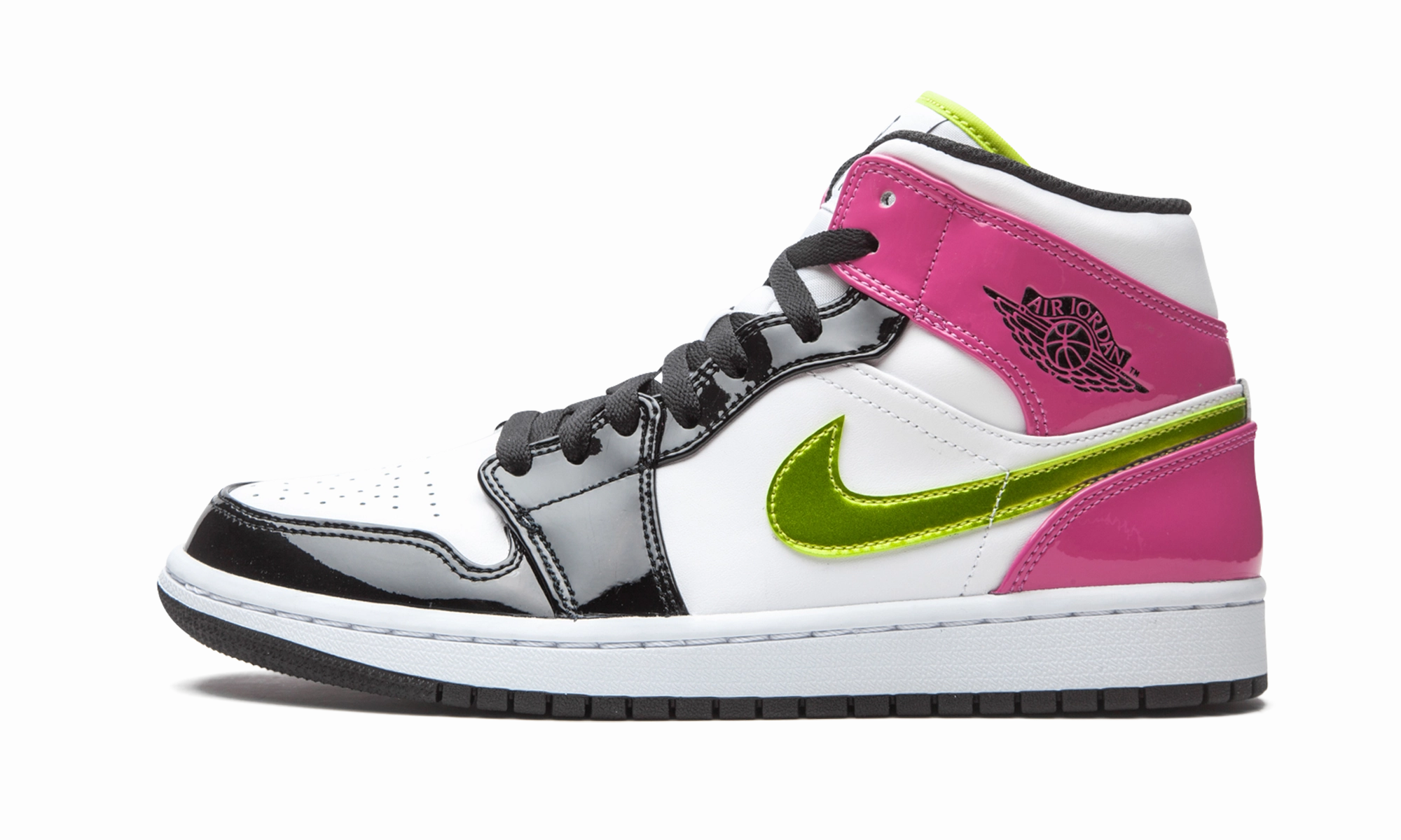 Air Jordan 1 Mid SE "Cyber / Active Fuchsia" All Day Support