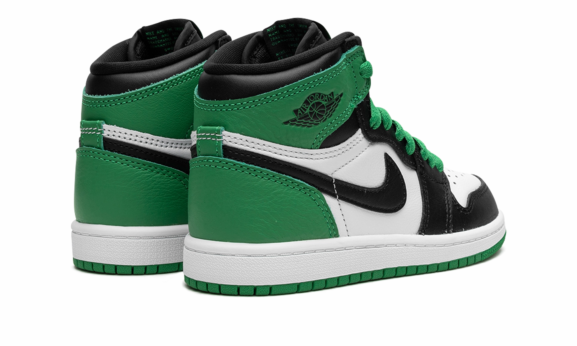 Smooth Design Retro-inspired Air Jordan 1 PS "Lucky Green"