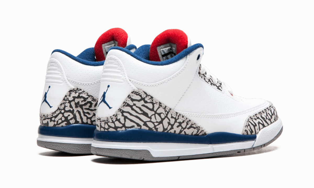 Elite Cushioning Casual Edge Jordan 3 Retro PS "True Blue"