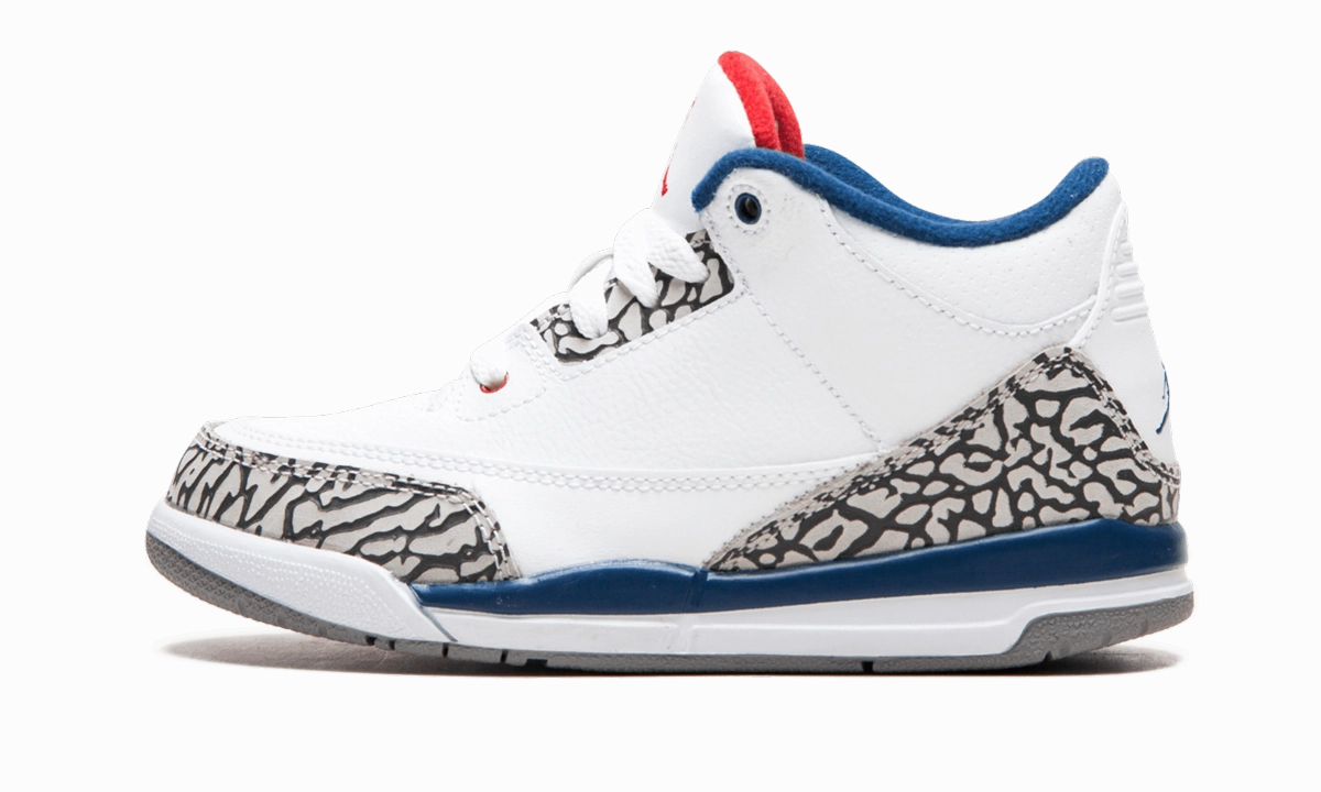 Shock-absorbent silhouette Energy Boost Jordan 3 Retro PS "True Blue"