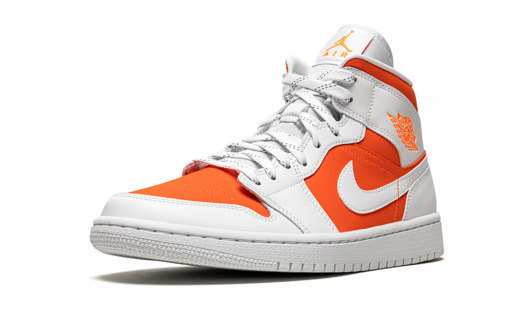 AIR JORDAN 1 MID SE WMNS "Bright Citrus" Luxurious design