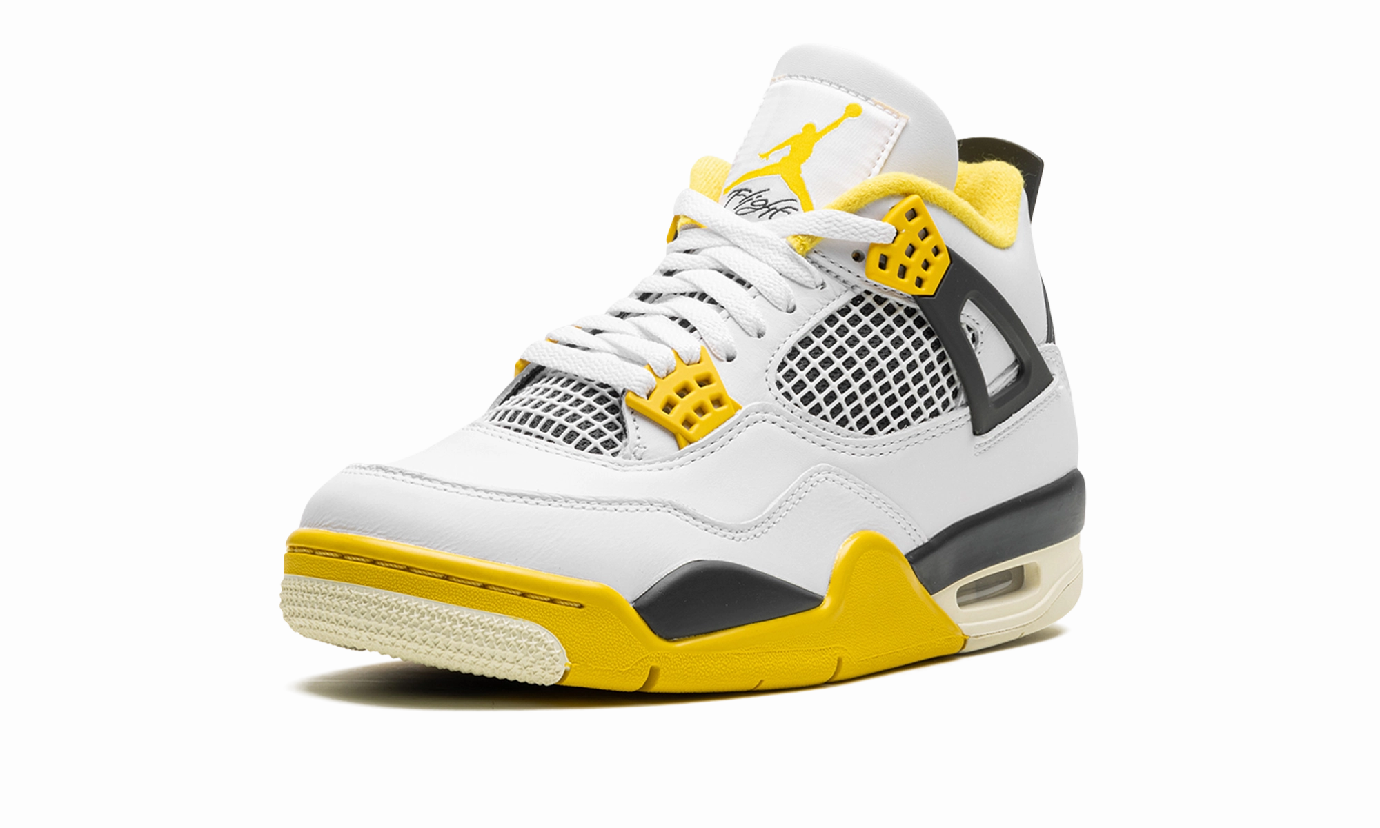 Luxe sole Air Jordan 4 WMNS "Vivid Sulfur"