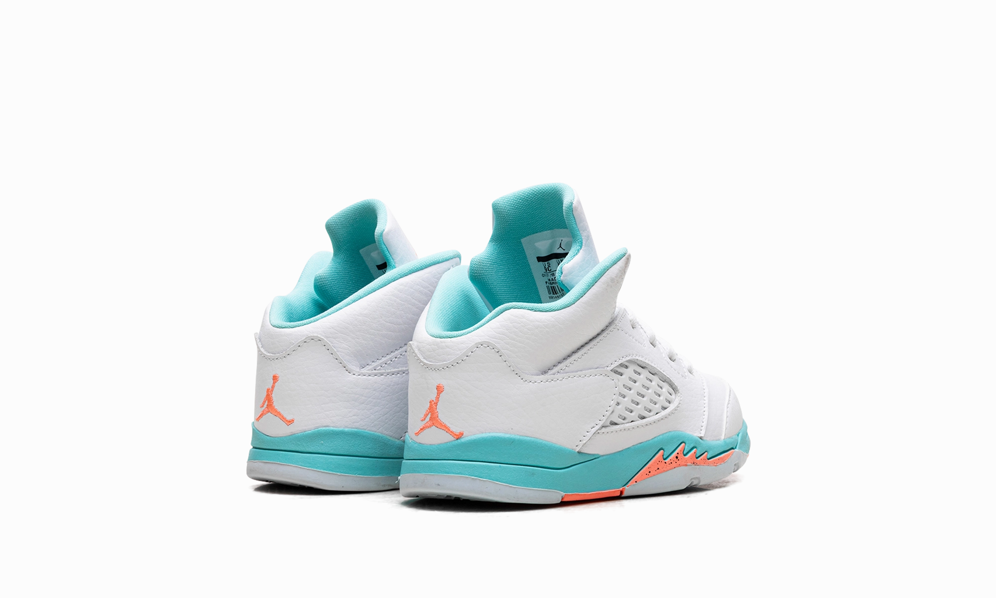 Jordan 5 Retro GT TD "MIAMI DOLPHINS" Solid colors expert shoes