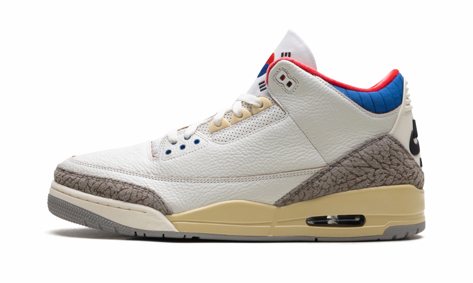 Lace System Sculpted lining Air Jordan 3 "Seoul 2.0"