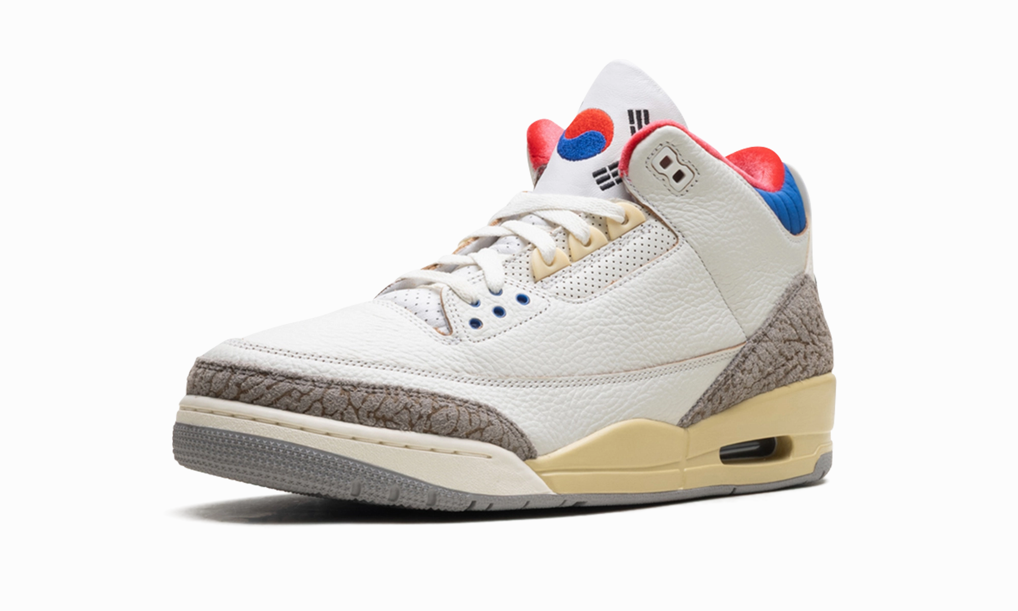 Air Jordan 3 "Seoul 2.0" Modern Casual Non-Slip Sole