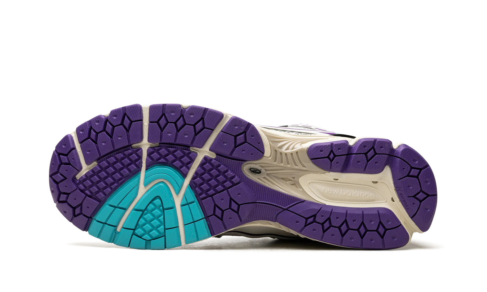 Low Heel 1906R "White / Aqua Purple"