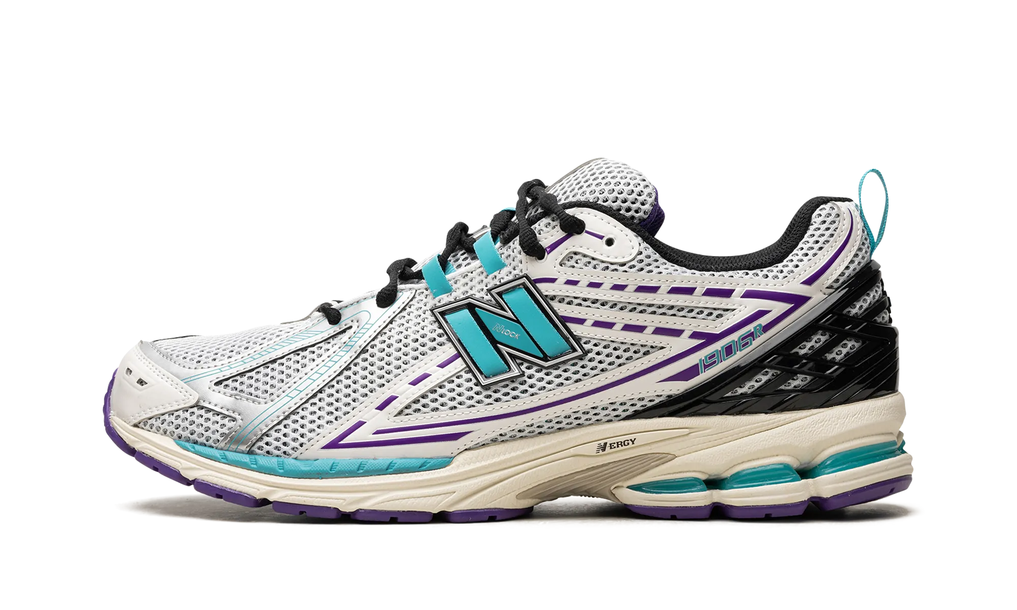 1906R "White / Aqua Purple" Shine Hike Race Walk