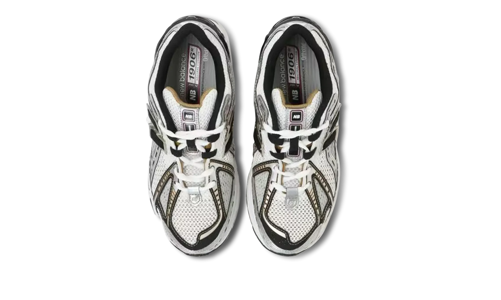 1906R "Metallic Silver Metallic Gold" morning jog Smile Step