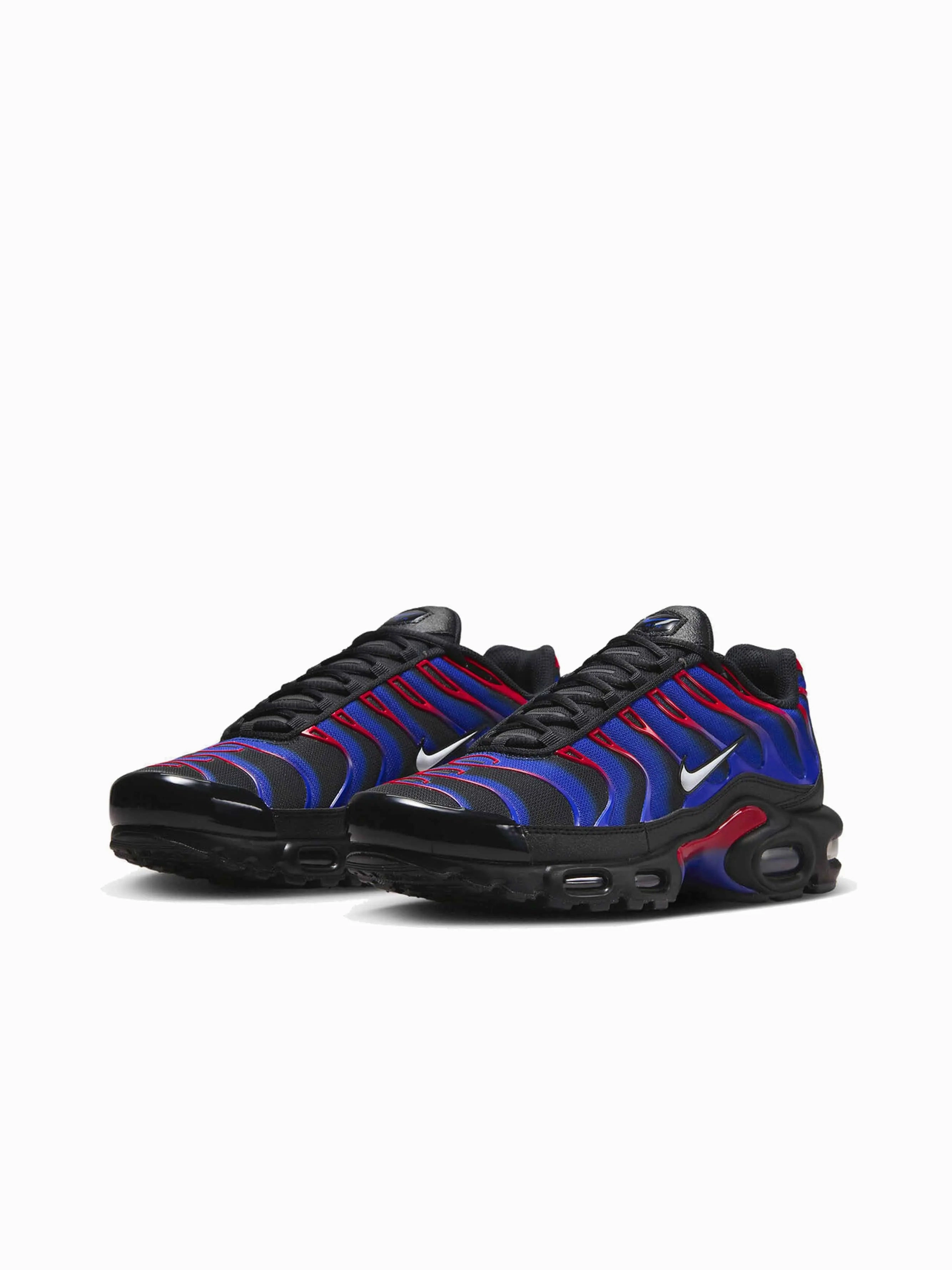 Nike Air Max Plus TN Spider-Man narrow - fit snugness geometric - pattern shoes