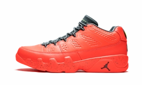 Air Jordan 9 Retro Low "Bright Mango" Traction Technology treadmill running footwear