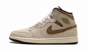 Quick Movement Air Jordan 1 Mid "Brown Elephant"