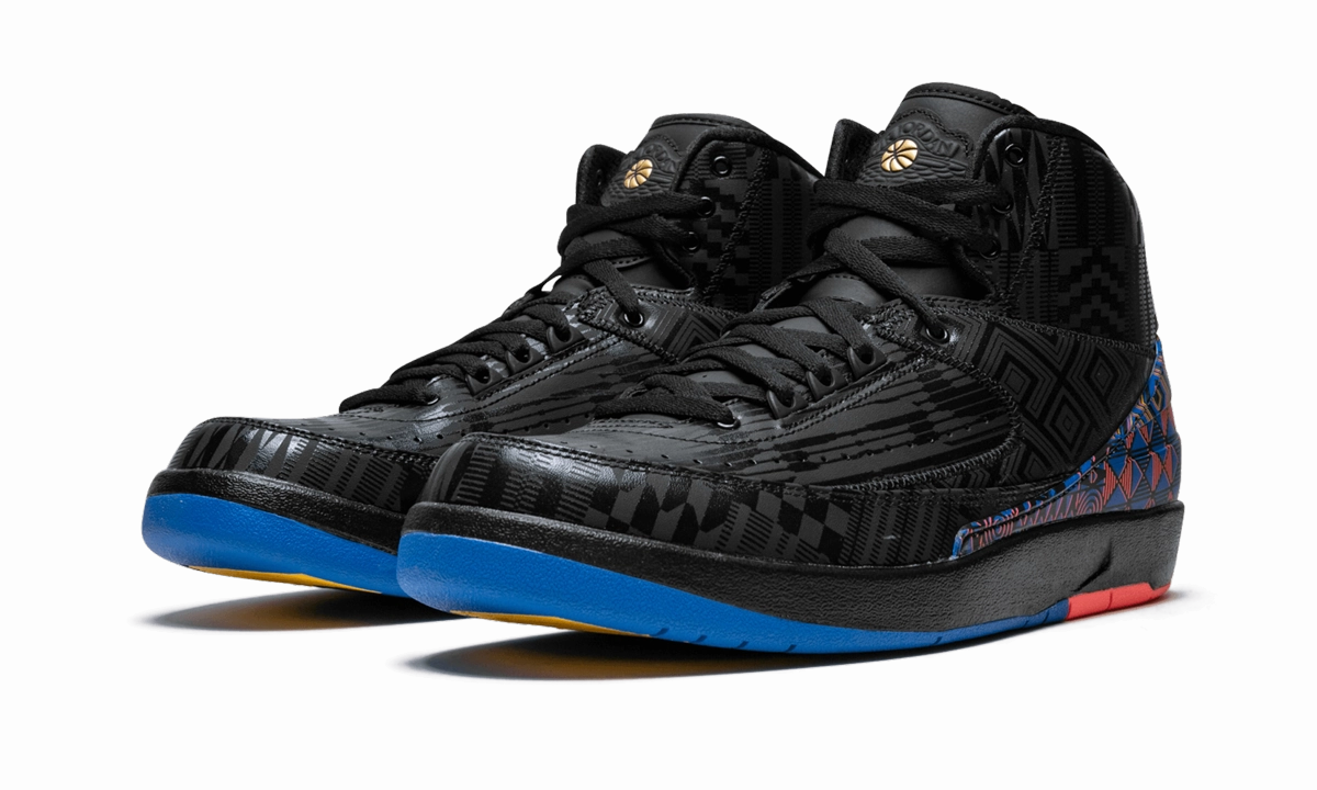 Sleek lines Air Jordan 2 Retro BHM "Black History Month"