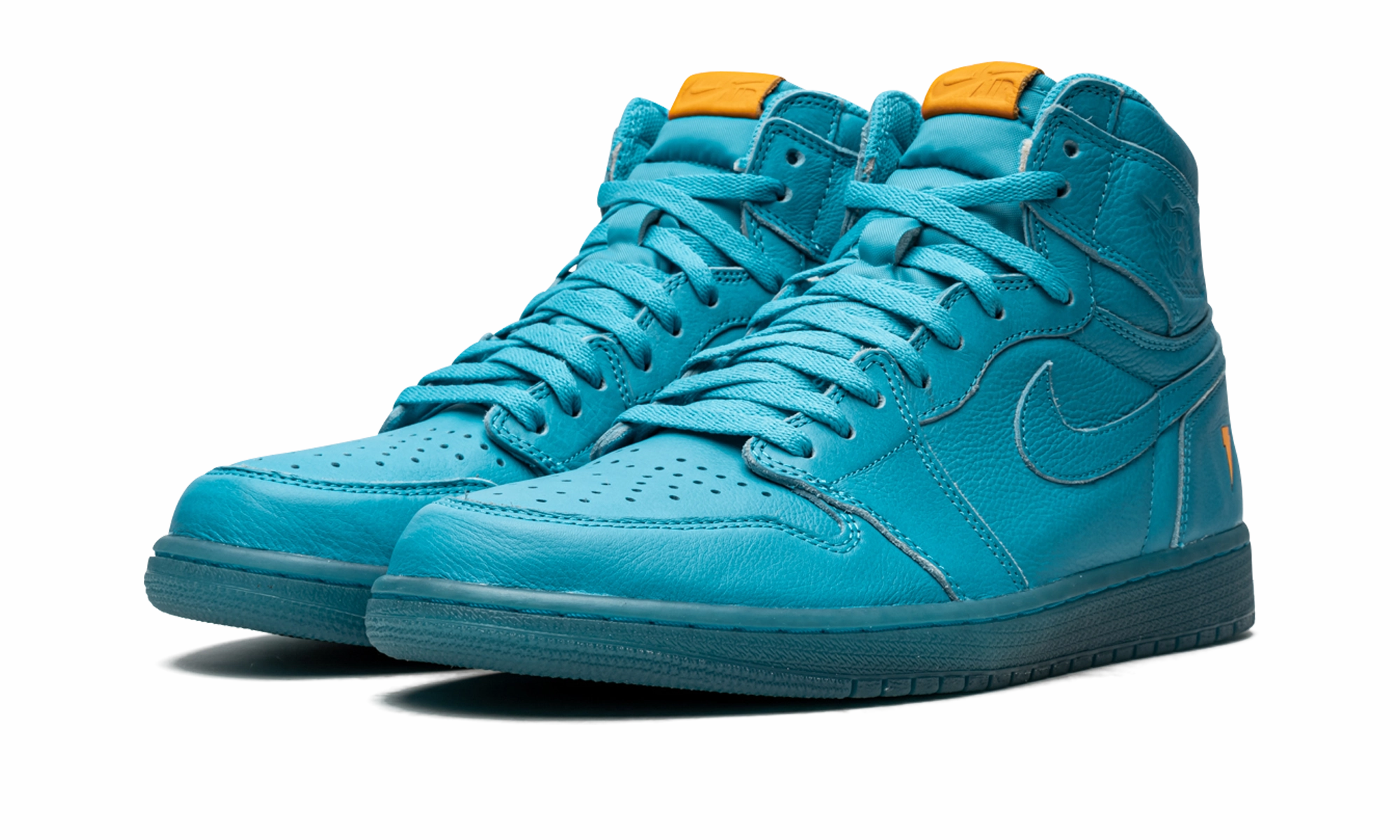 Support Zone Synthetic Finish Air Jordan 1 Retro Hi OG G8RD "Blue Lagoon"