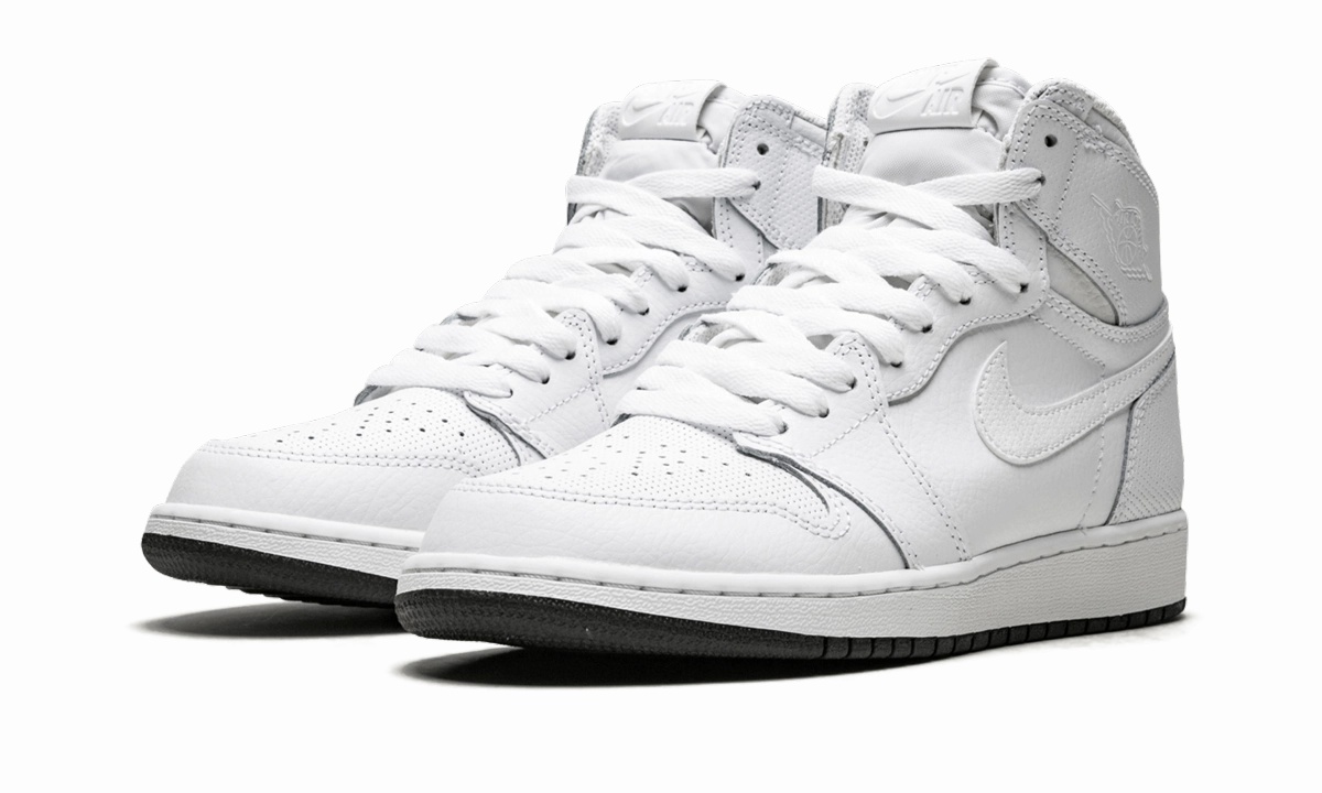 Air Jordan 1 Retro High OG GS "Perforated" Upgraded design All-day shock absorption