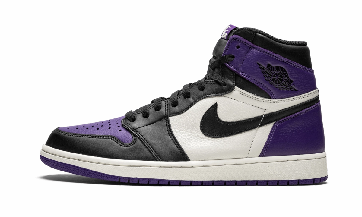 Neutral Walk Everyday Gear Air Jordan 1 Retro "Court Purple"