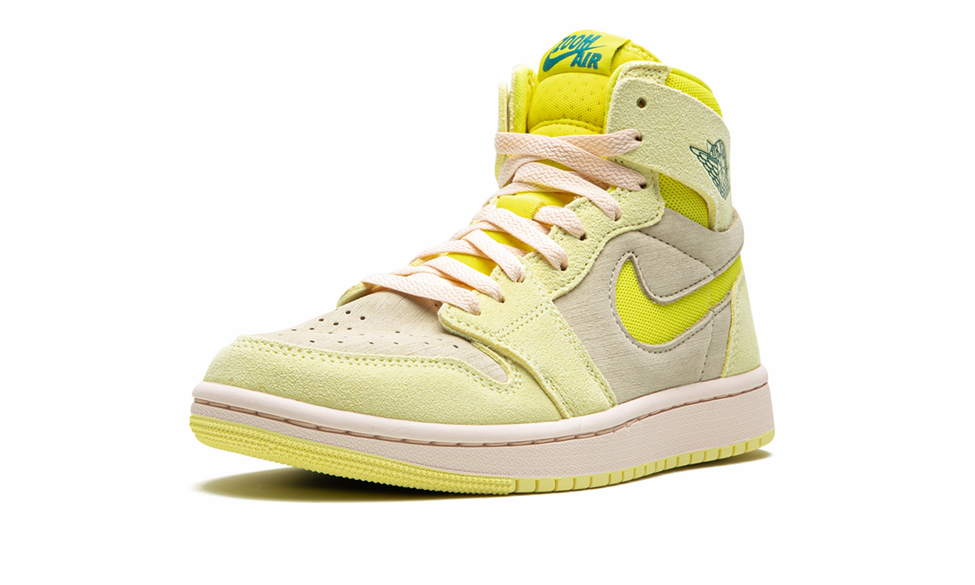 Luxurious Feel Reflective elements AIR JORDAN 1 ZOOM CMFT 2 WMNS "Citron Tint"